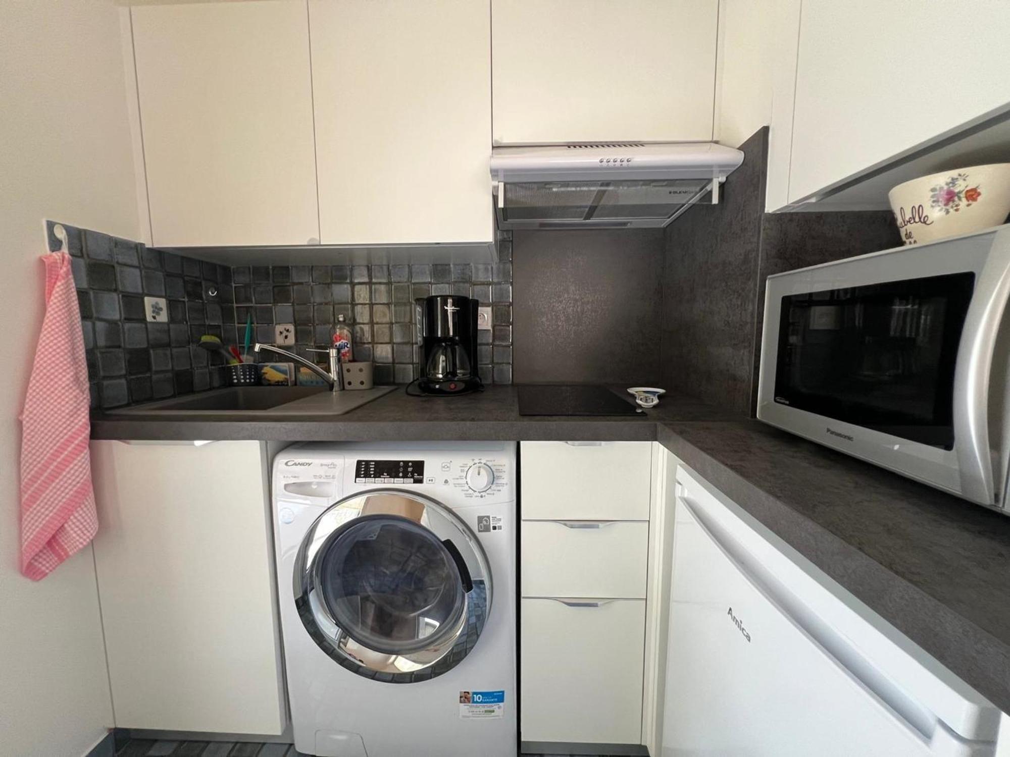 Appartement T2, Vue Mer, Proche Plage Et Commerces, Parking Inclus - Fr-1-474-6 Arcachon Buitenkant foto
